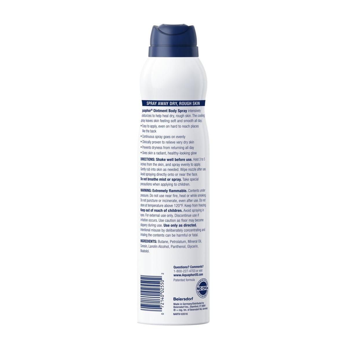 Aquaphor Ointment Body Spray 62Oz